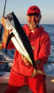 Albacore tuna caught on Silver Dawn