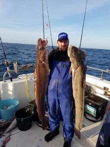Two ling caught on Silver Dawn